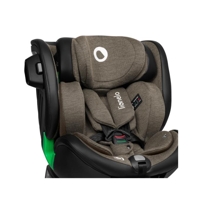 Lionelo LO-HARMONY I-SIZE GREEN OLIVE LEATHER