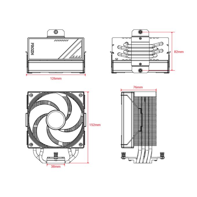 ID-Cooling FROZN A410 SE ARGB