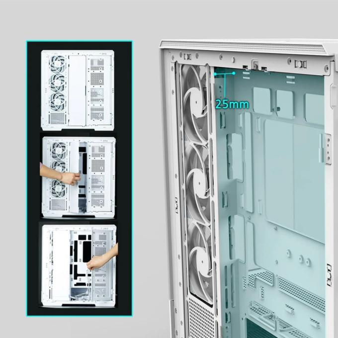 Zalman P50DSWHITE