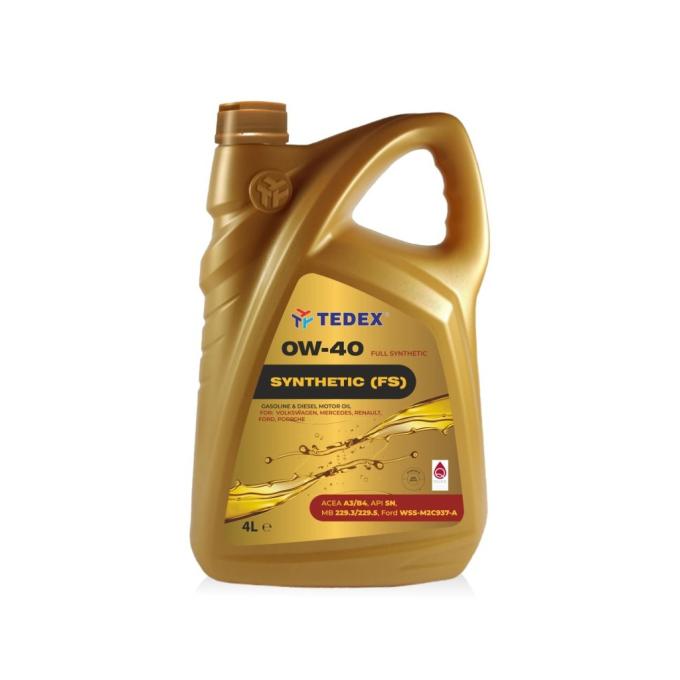 TEDEX SYNTHETIC (FS) MOTOR OIL 0W40 4л