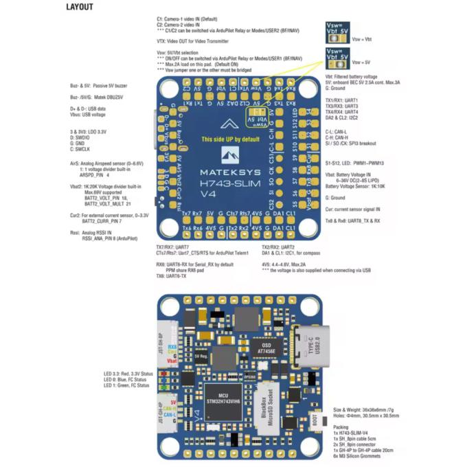 MATEK H743SLIMV4