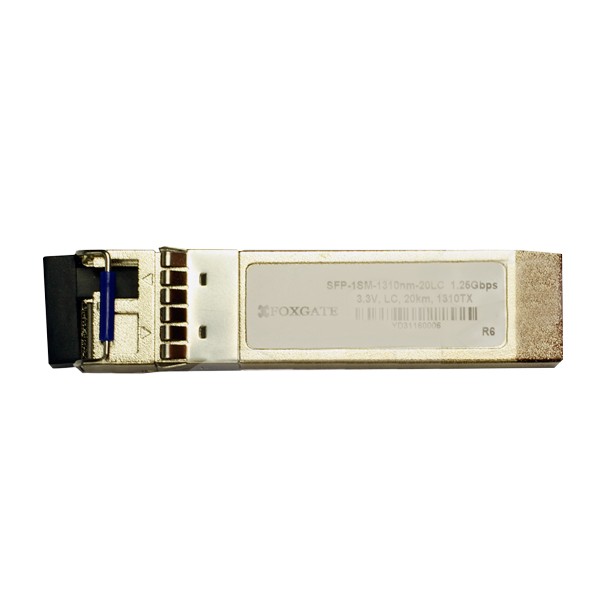 Модуль SFP FoxGate WDM, 1.0 G, 3 км, SC SM, TX1310 нм SFP-1SM-1310nm-3SC