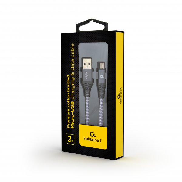 Cablexpert CC-USB2B-AMmBM-2M-WB2