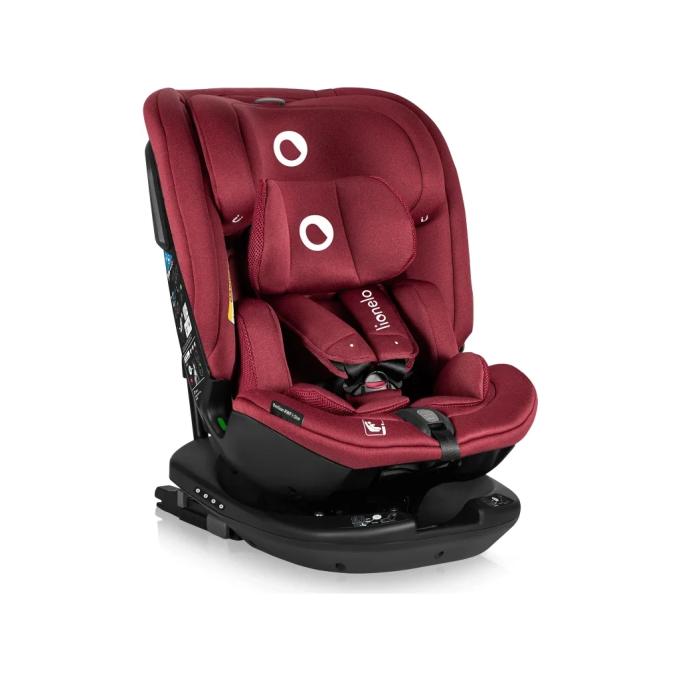 Lionelo LO-BASTIAAN RWF I-SIZE RED BURGUNDY