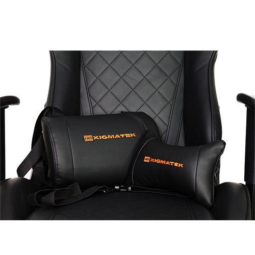 Кресло для геймеров Xigmatek Hairpin GC002 Black EN42425