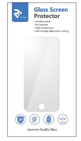 Стекло защитное 2E для iPhone 6/6s 2.5D Clear 2E-TGIP-6/6S