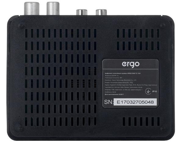 Цифровой эфирный приемник ERGO DVB-T2 1204