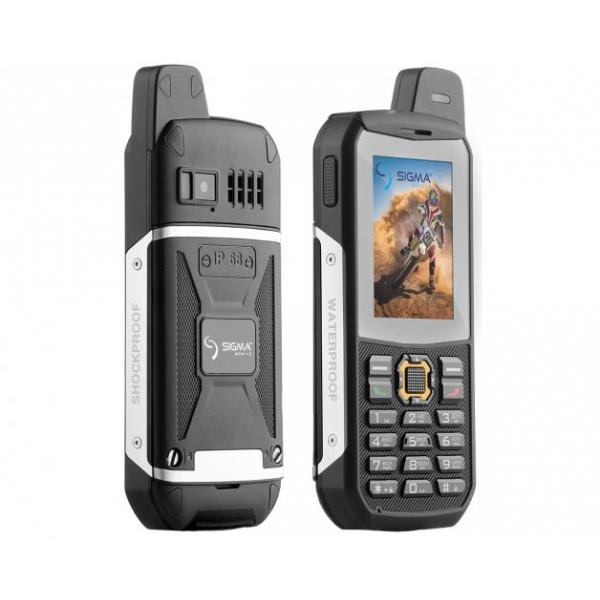 Мобильный телефон Sigma mobile X-style 68 3GSM Triple Sim Black (4827798524428); 2.4" (320х240) TN / клавиатурный моноблок / Spreadtrum SC6531 / microSD до 32 ГБ / камера 1.3 Мп / 2G (GSM) / Bluetooth / 145(130)х62x16 мм, 182 г / 3000 мАч / черный 3GSM Black
