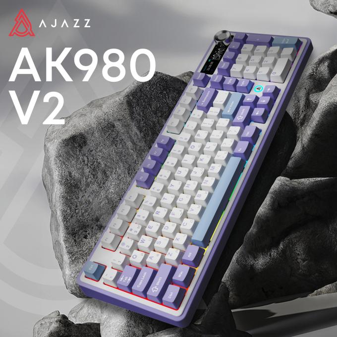 Ajazz AK980-V2-G-PWB