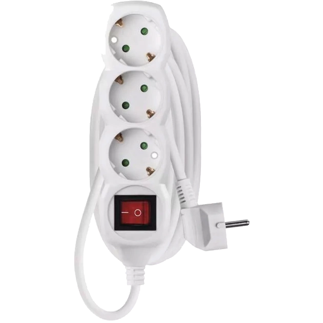 EMOS P1323R 3 розетки 3 м