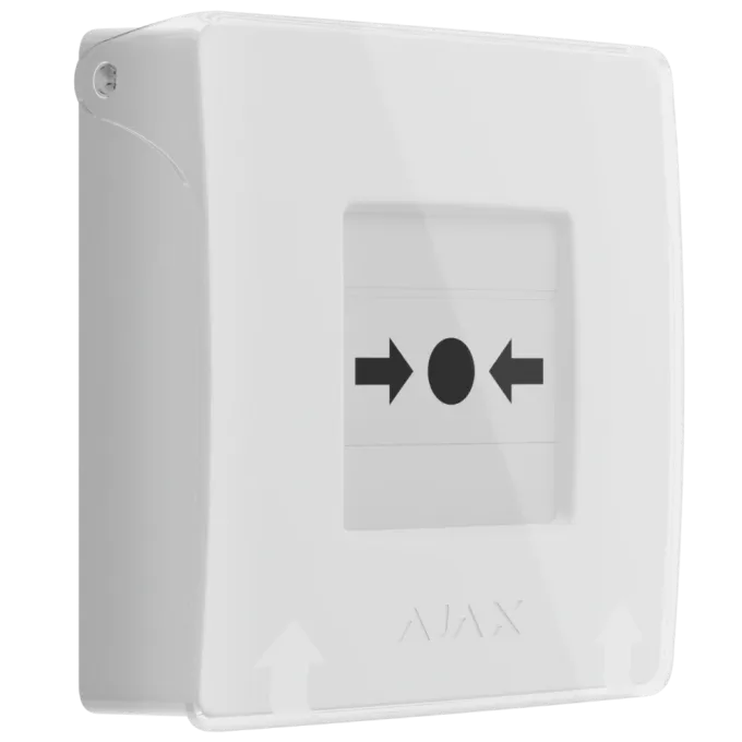 Ajax Manual Call Point (White) (8EU) ASP ручний бездротовий