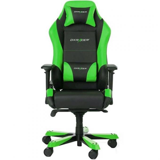 Кресло для геймеров DXRAcer Iron OH/IS11/NE Black/Green