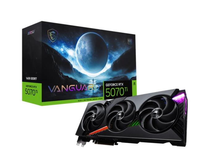 MSI 5070 TI 16G VANGUARD SOC