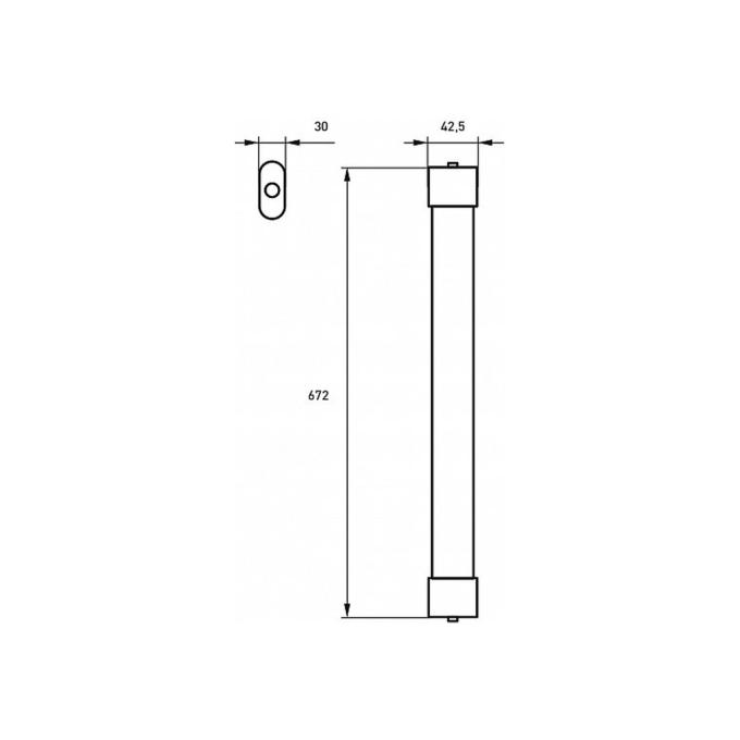 EUROLAMP LED-FX(0.6)-18/41(slim)