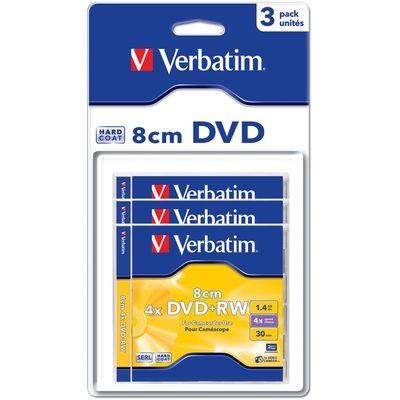 Диск DVD Verbatim mini 1.4Gb 4X Blister 3шт 43594