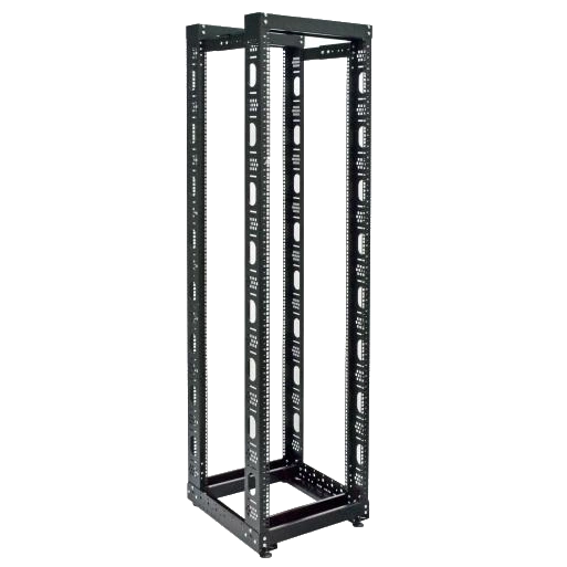 Стойка двойная 540 мм глубина черная 42U UA-OF42-D54-BK