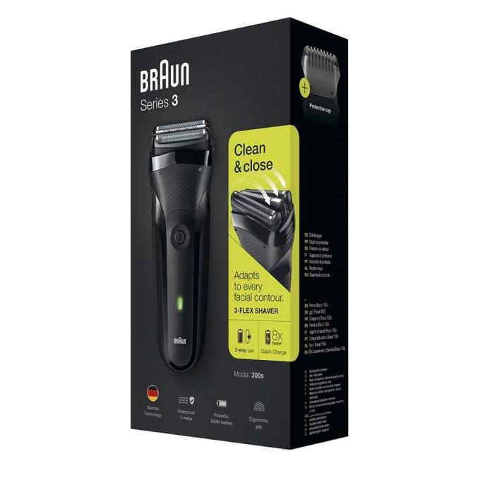 BRAUN 300 Series 3 Black