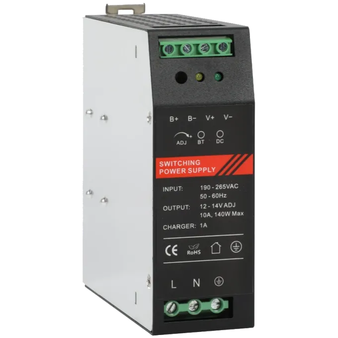 Блок живлення на DIN рейку DR12120-01B 12V/10A