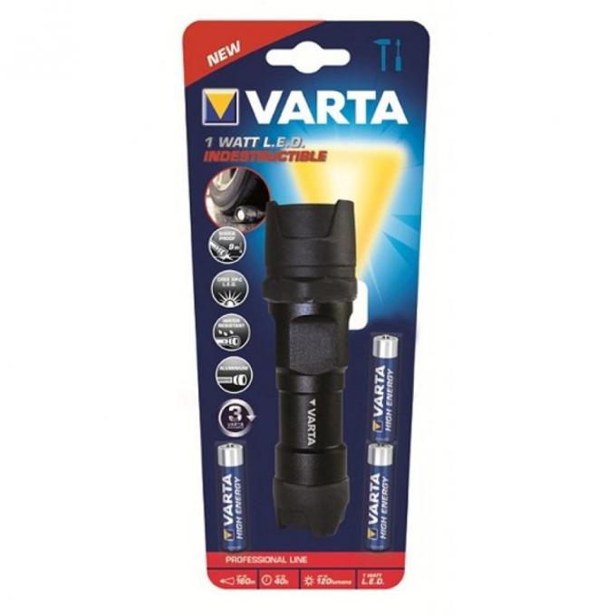 Фонарь VARTA Indestructible LED 3AAA 18700101421