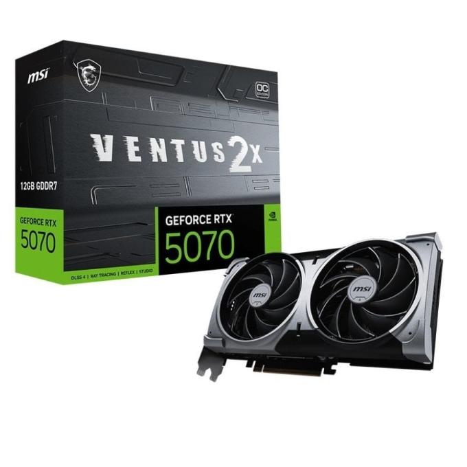MSI GeForce RTX 5070 12G VENTUS 2X OC