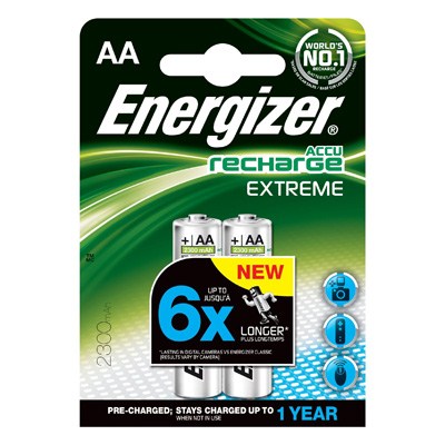 Аккумулятор Energizer AA Extreme 2300mAh * 2 7638900349986