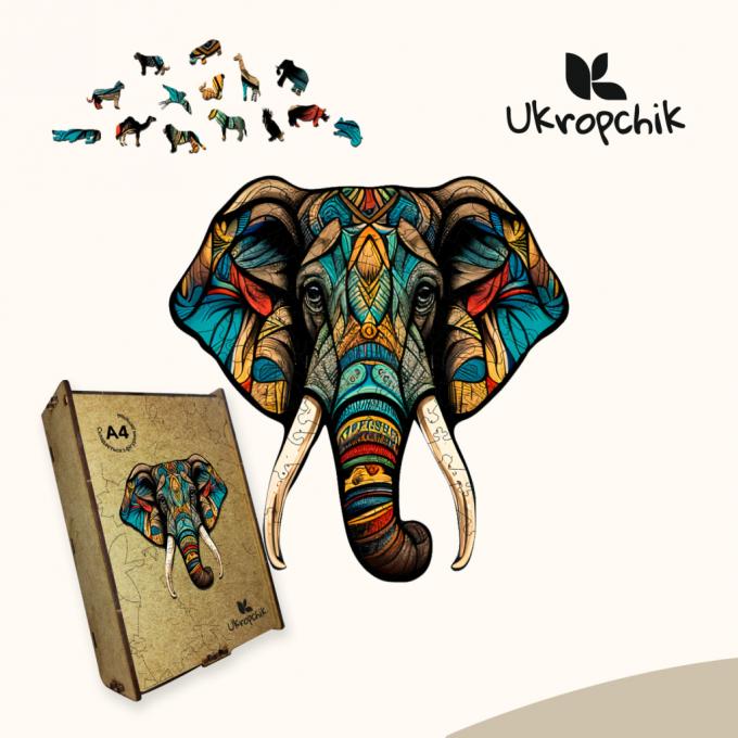 UKROPCHIK Tropical Elephant A4