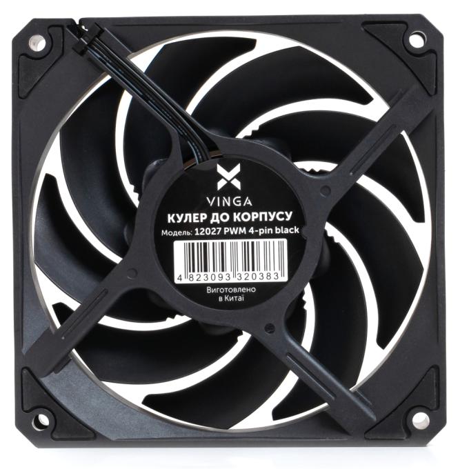 Vinga 12027 PWM 4-pin black ОЕМ
