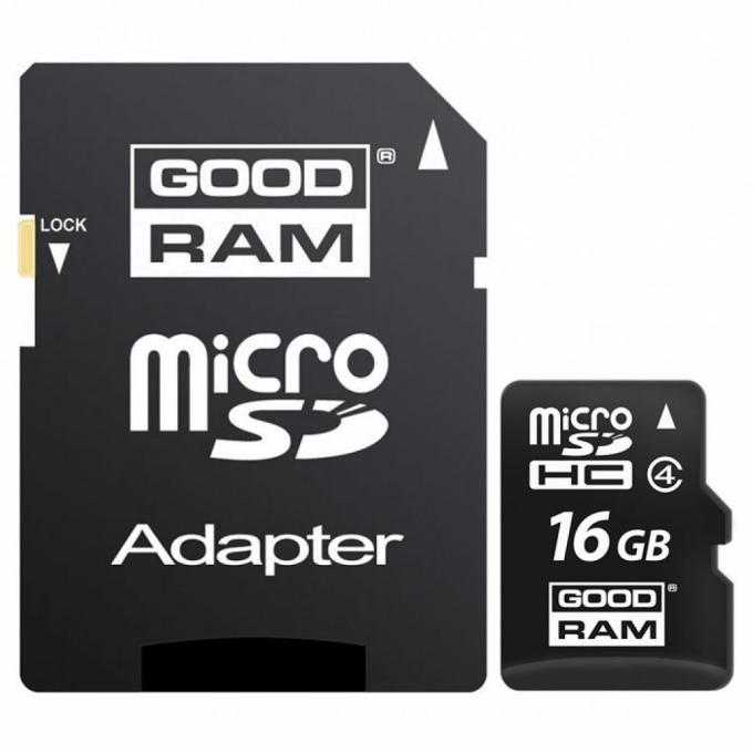 Карта памяти GOODRAM 16GB microSD class 4 M40A-0160R11