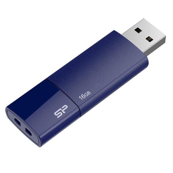 USB флеш накопитель Silicon Power 16GB Ultima U05 Blue USB 2.0 SP016GBUF2U05N1D