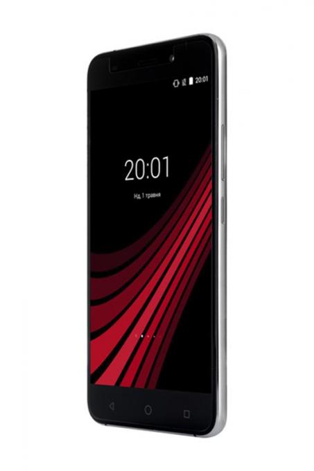Смартфон Ergo A556 Blaze Dual Sim Black; 5.5" (1280х720) IPS / MediaTek MT6580A / ОЗУ 1 ГБ / 8 ГБ встроенной + microSD до 64 ГБ / камера 13 Мп + 5 Мп / 3G (WCDMA) / Bluetooth, Wi-Fi / GPS, A-GPS / ОС Android 7.0 (Nougat) / 154.6 x 76 x 8.8 мм, 182 г / 2500 мАч / черный Ergo A556 Black
