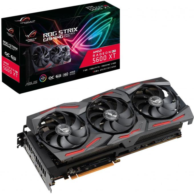 Видеокарта ASUS ROG-STRIX-RX5600XT-O6G-GAMING