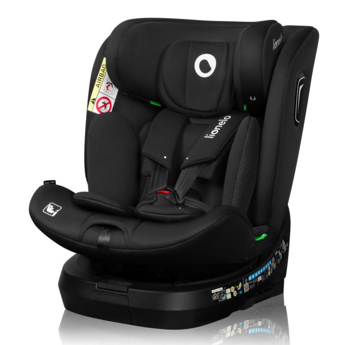 Lionelo LO-BRAVE I-SIZE BLACK CARBON