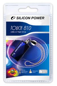 USB Flash Silicon Power Touch 810 8Gb Blue