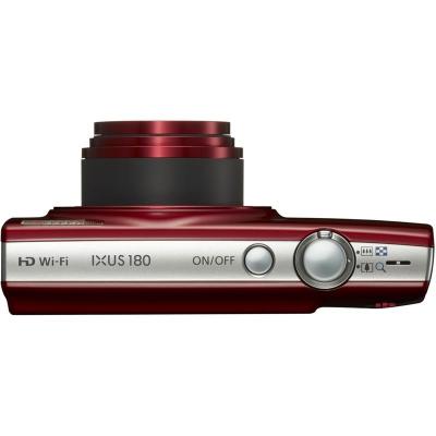 Цифровой фотоаппарат Canon IXUS 180 Red 1088C009
