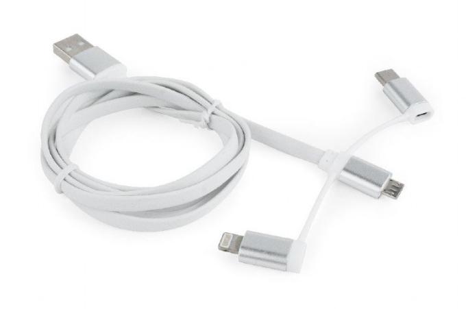 Cablexpert CC-USB2-AMLM32-1M-W