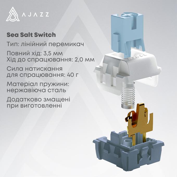 Ajazz AK650-SS-BWB