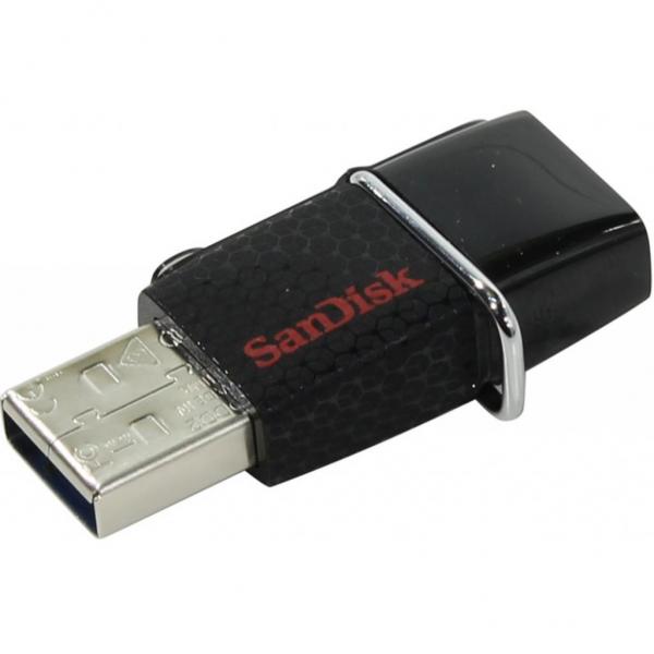 USB флеш накопитель SANDISK 32GB Ultra Dual Drive OTG Black USB 3.0 SDDD2-032G-GAM46