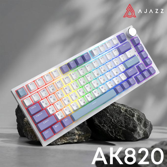 Ajazz AK820-SS-PWB