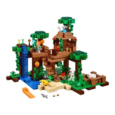 Конструктор LEGO Minecraft Домик на дереве в джунглях 21125