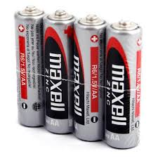 Батарейка Pack*4 Mn/Zn R6/AA MAXELL MXBR6Z