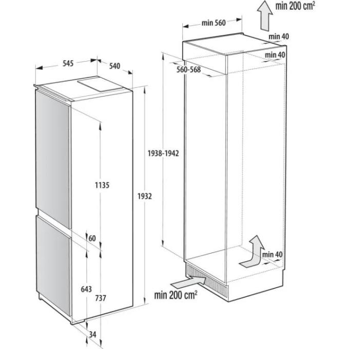 Gorenje NRKI519D61WF