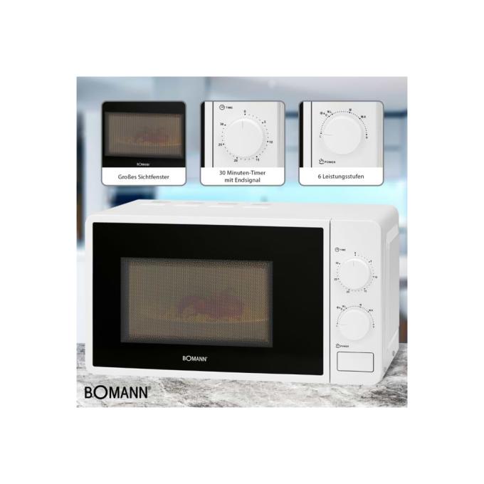 Bomann MW6014CB white