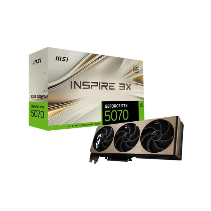 MSI RTX 5070 12G INSPIRE 3X OC