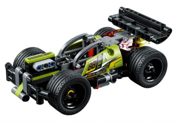 Конструктор LEGO Technic Зеленый гоночный автомобиль (42072) LEGO 42072