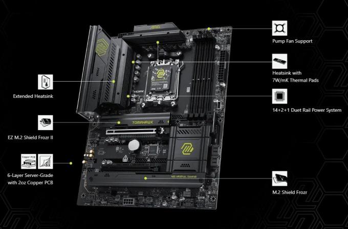 MSI MAG B850 TOMAHAWK WIFI