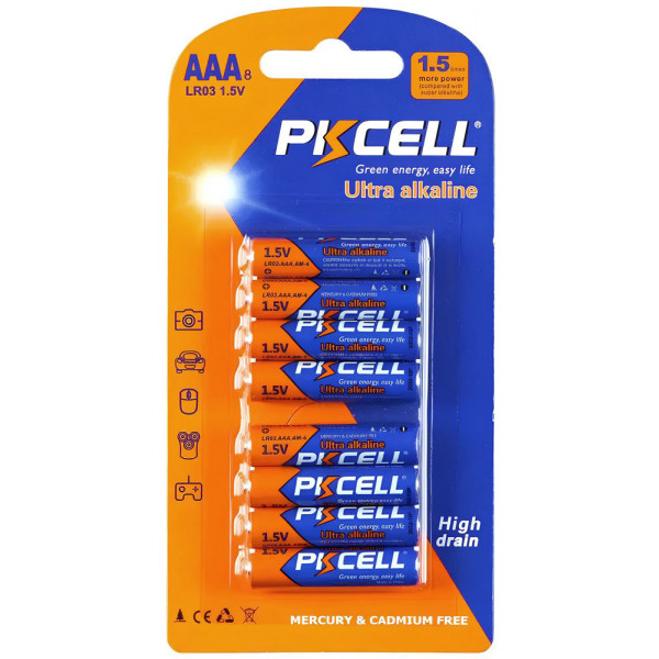 PKCELL PC/LR03-8B