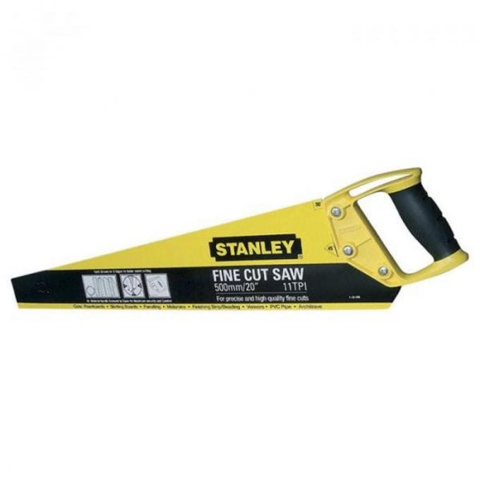 Ножовка Stanley OPP 11 зубьев на дюйм, длина 500 мм 1-20-094
