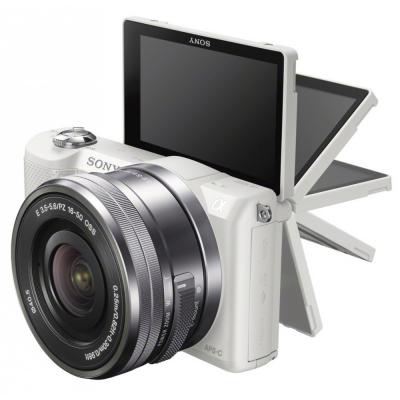 Цифровой фотоаппарат SONY Alpha 5000 kit 16-50 White ILCE5000LW.CEC