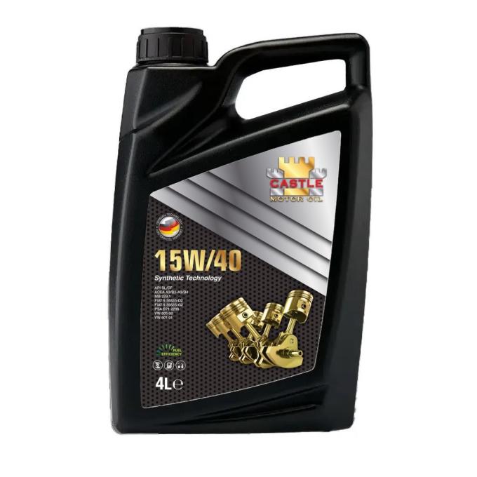 CASTLE MOTOR OILS 15W40 4л