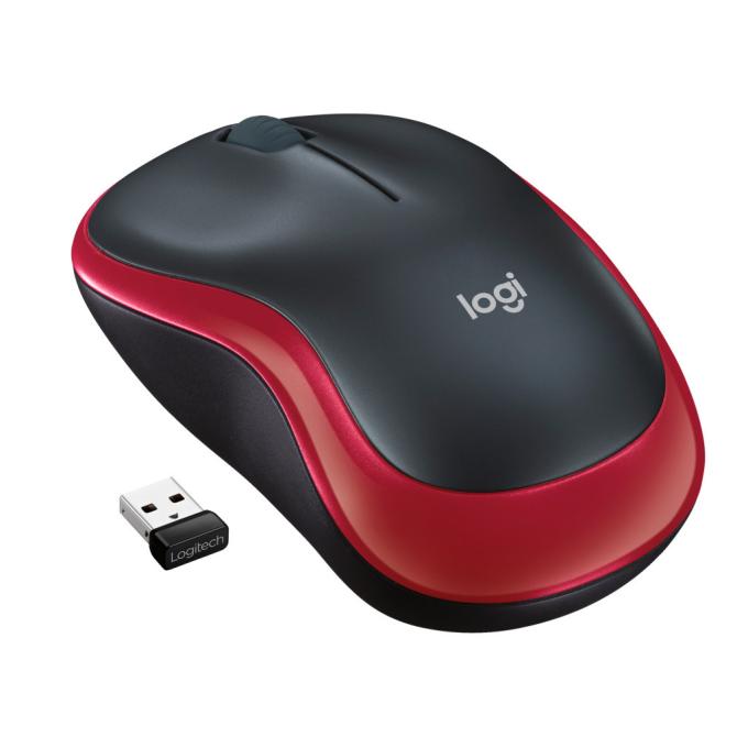 Logitech M185 красный